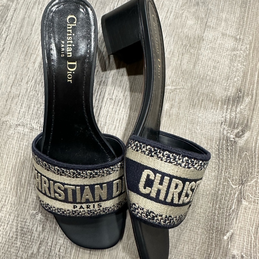 CHRISTIAN DIOR mules NWT size 38.5 - Picture 11 of 12